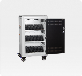 Charging Carts - A brand-new way to seamlessly move, secure, and automatically charge your mobile devices.